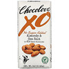 Chocolove(チョコラブ), XO、アーモンド＆海塩入り60％ダークチョコレートバー、90g（3.2オンス）