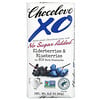 Chocolove(チョコラブ), XO、エルダーベリー＆ブルーベリー入り60％ダークチョコレート、90g（3.2オンス）