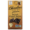 Chocolove, Salted Almond Butter in Dark Chocolate, 55% Cocoa, 3.2 oz (90 g)