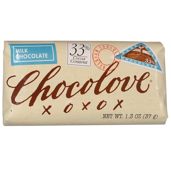 Chocolove, Молочный шоколад, 1.3 унций (37 г) (Discontinued Item) 