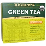 Отзывы о Bigelow, Органический зеленый чай, без кофеина, 40 пакетиков, 1.73 унций (49 мл)