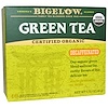 Bigelow, Organic Green Tea, Decaffeinated, 40 Tea Bags, 1.73 oz (49 g)