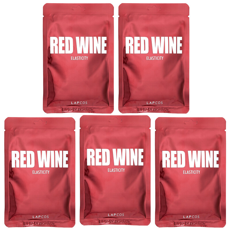 red wine elasticity face mask