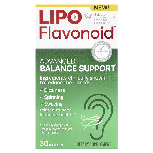 Lipo-flavonoid Advanced Balance Support, 30 Caplets