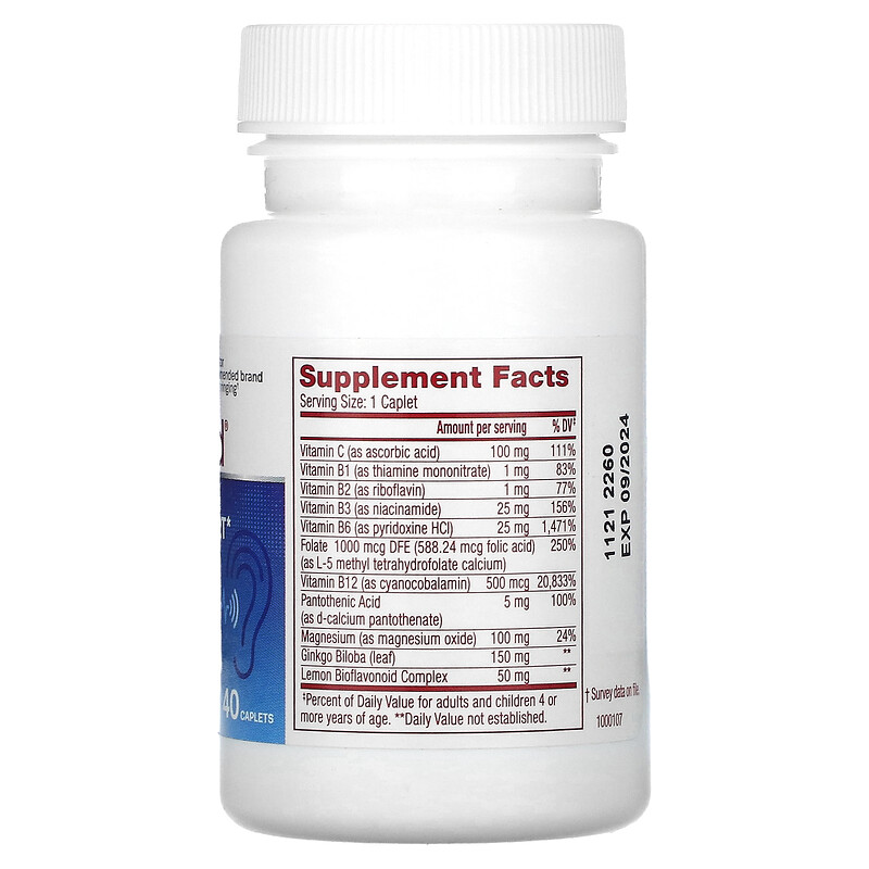 LipoFlavonoid, Advanced Hearing Support, 40 Caplets