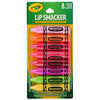 Lip Smacker‏, Crayola، مرطب شفاه، مجموعة الحفلات، 8 قطع، 0.14 أونصة (4.0 جم) لكل قطعة