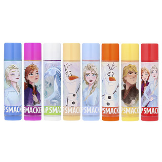Lip Smacker, Disney Frost, Läppbalsam, Partyförpackning, 8-pack, 32 g