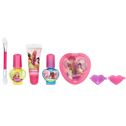 Lip Smacker Disney Princess Beauty Collection, 9 Piece Kit