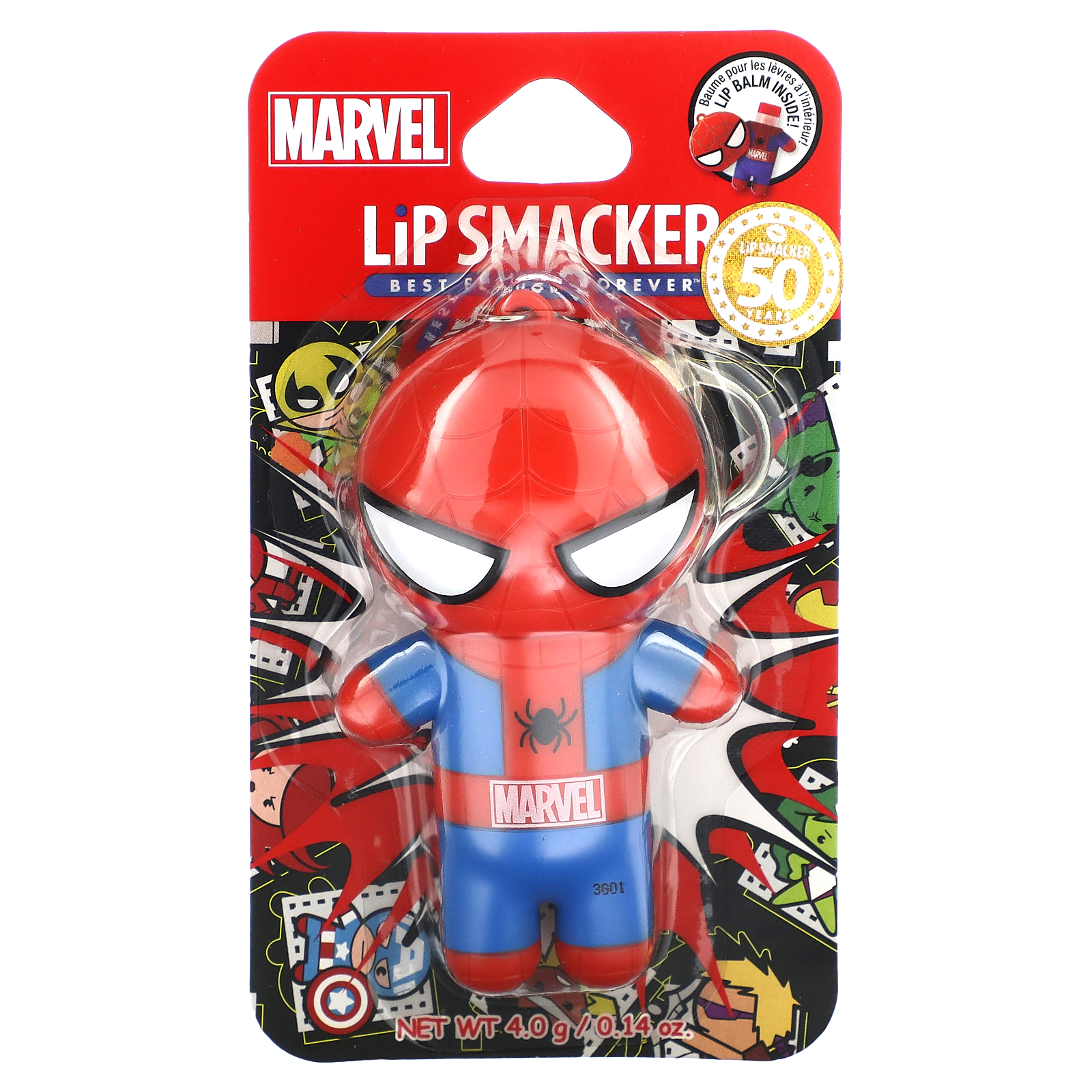 Marvel Spiderman, balsamo labbra, incredibile melograno, 0,14 once (4 g) - Foto 2 di 3