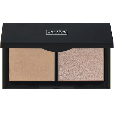 Laura Geller Hi-Def Glow, набор из двух хайлайтеров, «Розовая безмятежность», 8,4 г