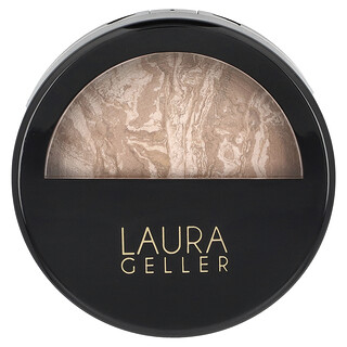 Laura Geller, Baked Balance-N-Brighten 修顏粉底，0006023B 淺色，0.32 盎司（9 克）