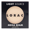 Lorac‏, هايلايتر (مضيء للوجه) Light Source، Mega Beam Highlighter، Celestial، 0.22 أونصات (6.5 جم)