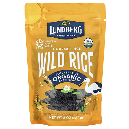 Lundberg, Organic Wild Gourmet Rice, 8 oz (227 g)