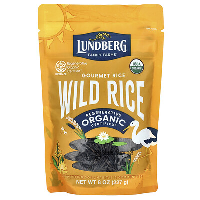 Product Image for Lundberg, Organic Wild Gourmet Rice, 8 oz (227 g)