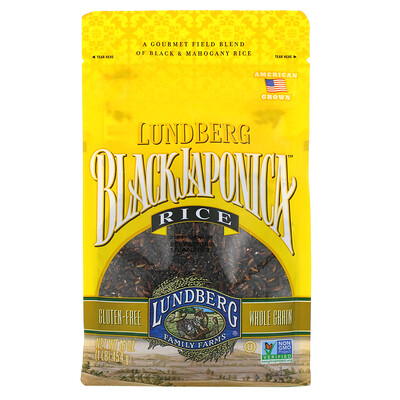 Lundberg Черный японский рис, 16 унций (454 г)