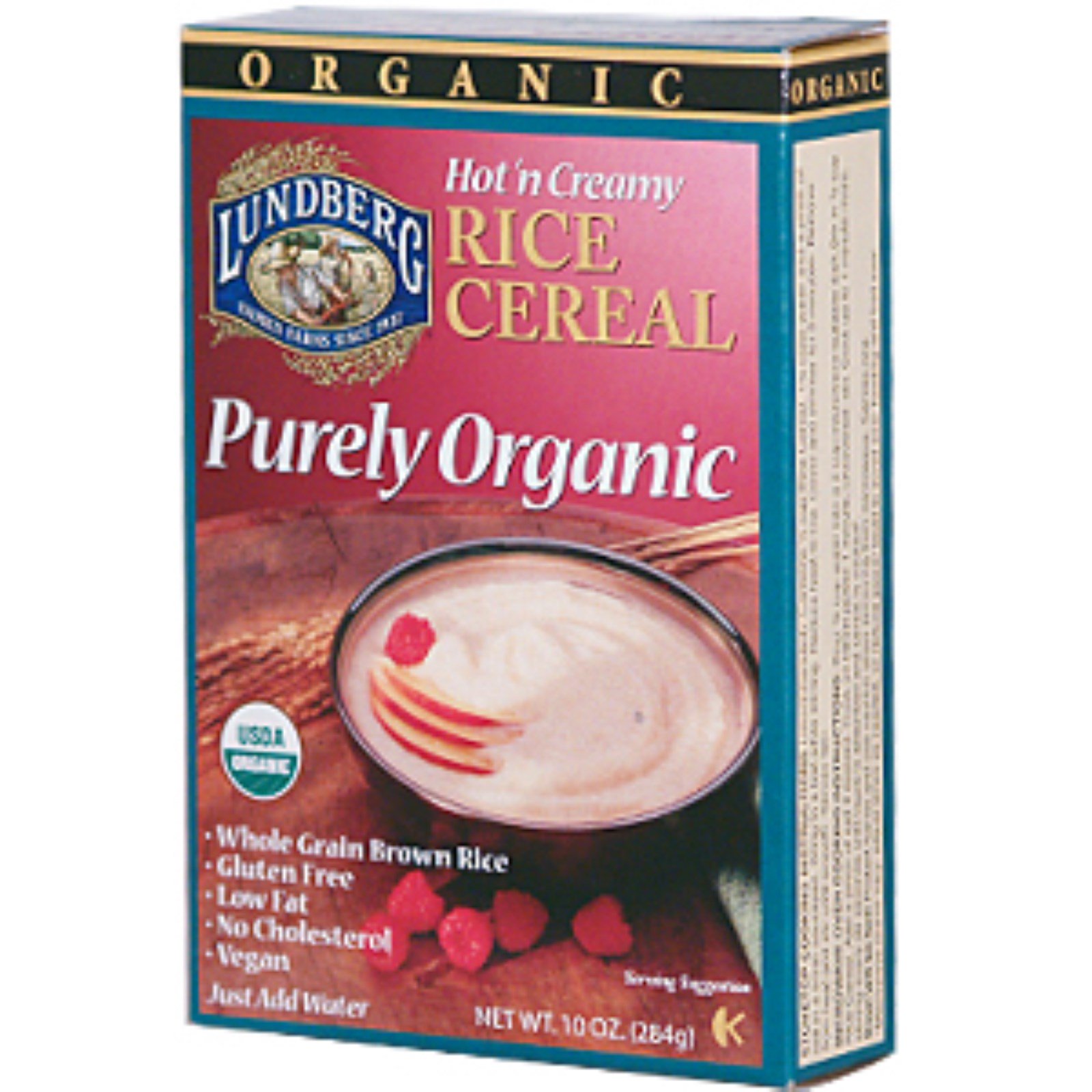 Lundberg Family farms cereal Hot brwrce org gf 10oz (073416019454)