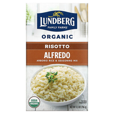 

Lundberg Organic Risotto Alfredo 5.5 oz (156 g)