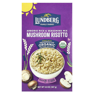 Lundberg, Organic Risotto, Porcini Mushroom, 5.9 oz (167 g)