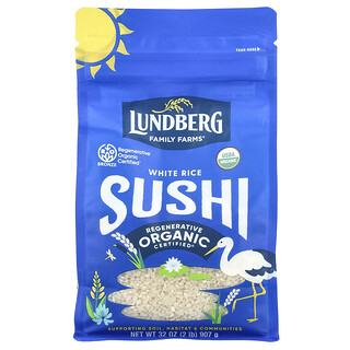 Lundberg, Organic White Rice Sushi, 32 oz (907 g)