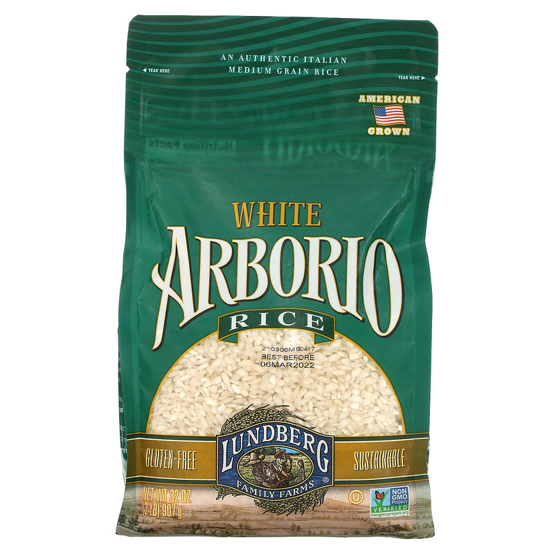 Lundberg, White Arborio Rice, Gluten Free, 32 oz (907 g) iHerb