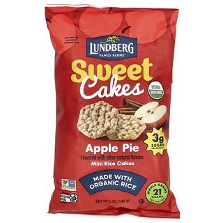 Lundberg, Pasteles dulces, Tarta de manzana, 142 g (5 oz)