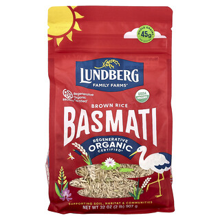 Lundberg, Basmati Brown Rice, 32 oz (907 g)