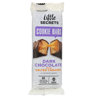 Little Secrets, Dark Chocolate Cookie Bar, Salted Caramel, 1.8 oz (50 g) 