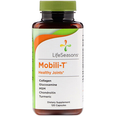 LifeSeasons Mobili-T, здоровые суставы, 120 капсул