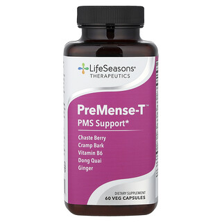 LifeSeasons, PreMense-T, suport PMS, 6 capsule vegetale