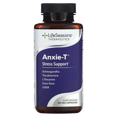 LifeSeasons Антистрессовое средство Anxie-T 60 вегетарианских капсул