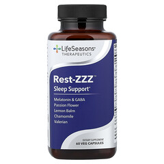 Rest-ZZZ™, підтримка сну, 60 вегетаріанських капсул