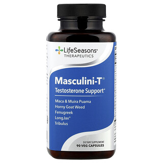LifeSeasons, Masculini-T，睾酮幫助，90 粒素膠囊