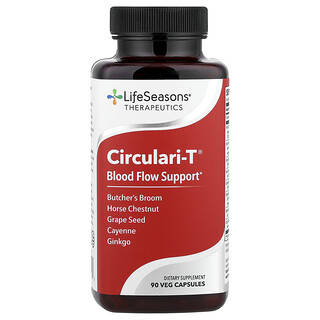 LifeSeasons, Circulari-T®, Kan Akışı Desteği, 90 Bitkisel Kapsül