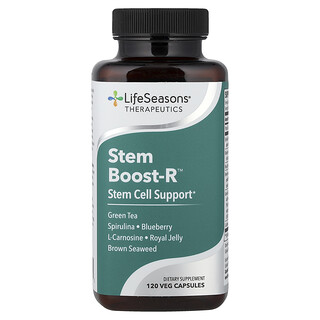 LifeSeasons, Stem Boost-R™, 120 растительных капсул