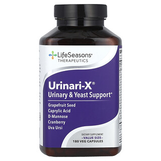 LifeSeasons, Urinari-X®, 180 kasviskapselia
