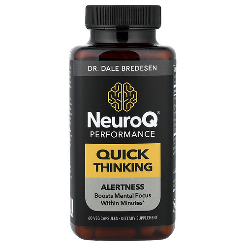 LifeSeasons, NeuroQ® Performance, Quick Thinking, 60 Veg Capsules