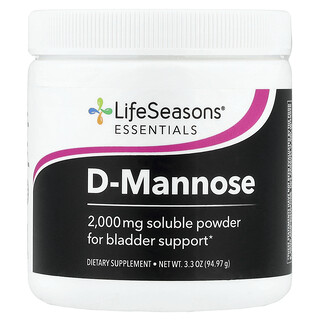 LifeSeasons, D-Mannose, 3.3 oz (94.97 g)