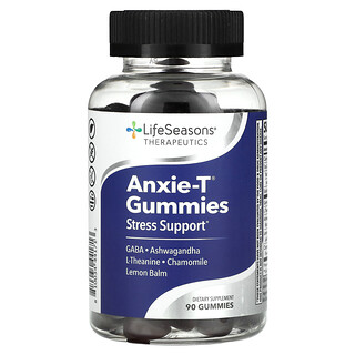 LifeSeasons, Anxie-T Gummies, Stress Support, 90 Fruchtgummis