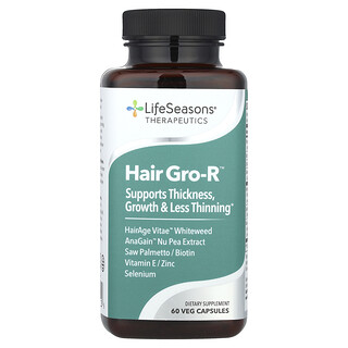 LifeSeasons, Therapeutics, Hair Gro-R™, 60 de capsule vegetale