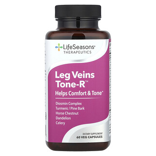LifeSeasons, Therapeutics, Leg Veins Tone-R™, 60 capsules végétales