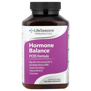 LifeSeasons, Therapeutics, Hormonálna rovnováha, Prípravok pre PCOS, 150 rastlinných kapsúl