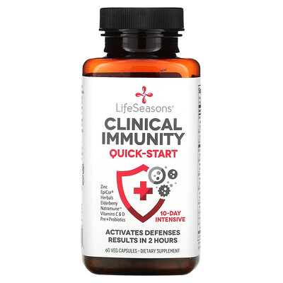 LifeSeasons Clinical Immunity Quick-Start, 60 Veg Capsules