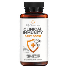 Clinical Immunity, Daily Boost, 60 вегетаріанських капсул