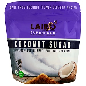 Купить Laird Superfood, Кокосовый сахар, 8 унц. (227 г)  на IHerb