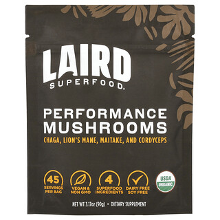 Laird Superfood, Performance Champinjoner, 90 g
