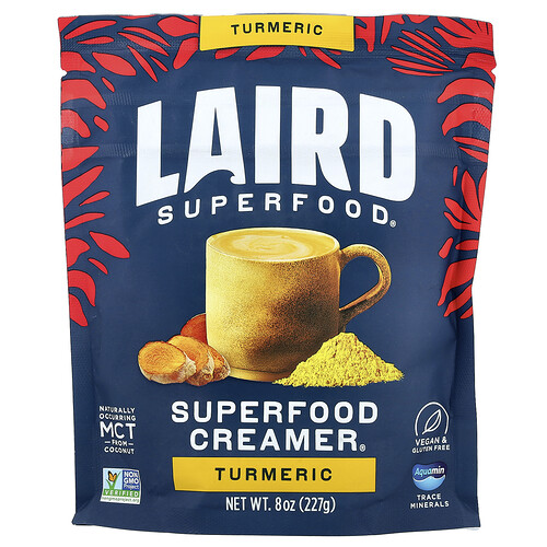 Laird Superfood, Superfood Creamer®, Kurkuma, 227 g