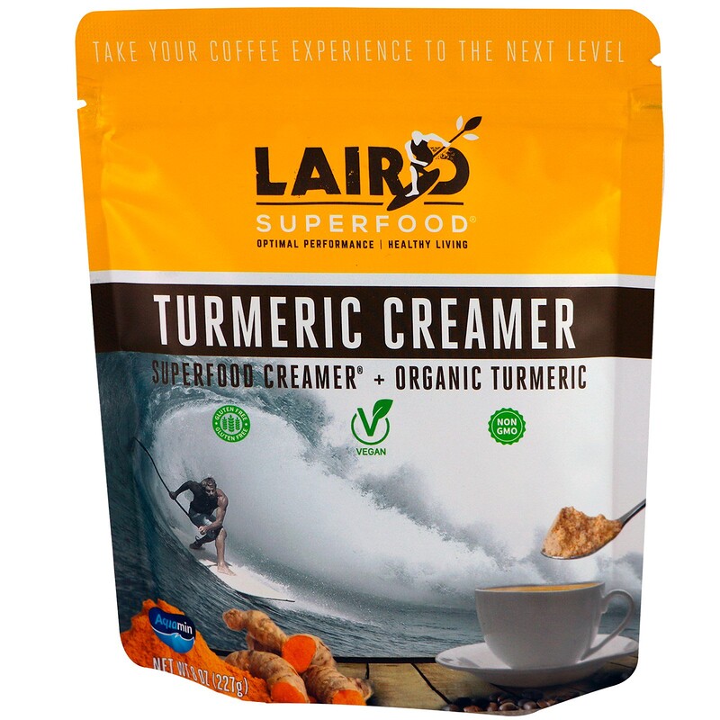Laird Superfood, Turmeric Creamer, 8 oz (227 g) iHerb