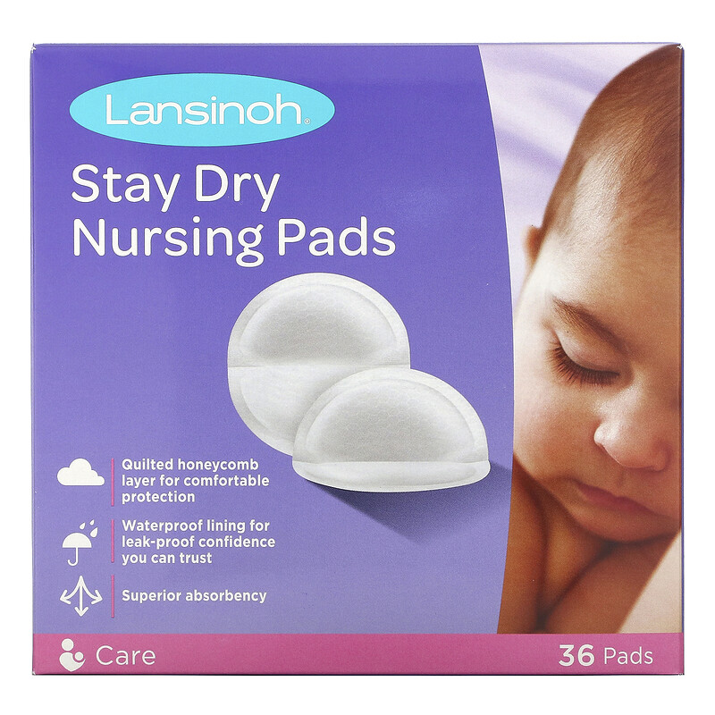 Lansinoh, Stay Dry Nursing Pads, 36 Pads iHerb