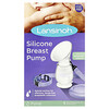 Silicone Breast Pump, 1 Pump, Strap & Cap