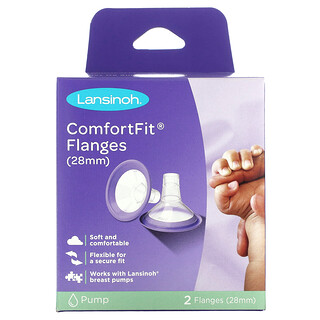 Lansinoh (란시노), ComfortFit플랜지, 2개플랜, 각 28mm